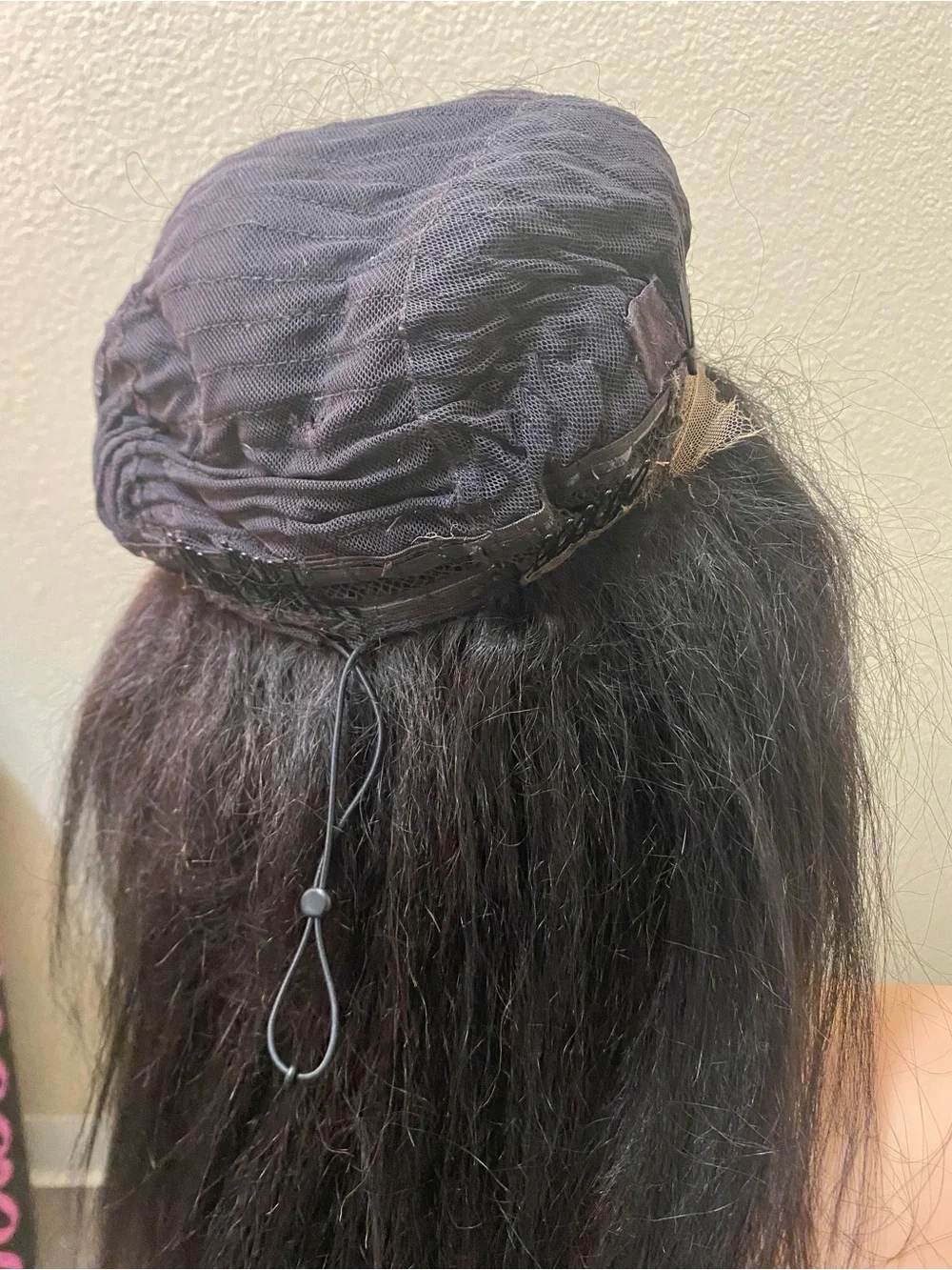Kinky Straight UNICE Human Hair Wig 22”